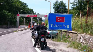 Grenzübertritt in die Türkei